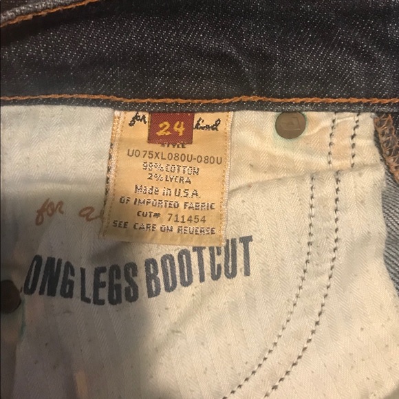 7 for all Mankind Bootleg Jeans - medium blue wash - Picture 6 of 6